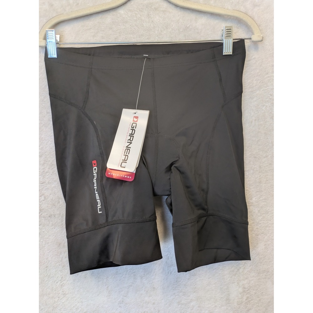 NEW Louis Garneau Signature Optimum Shorts Women's Medium Black Padded Cycling